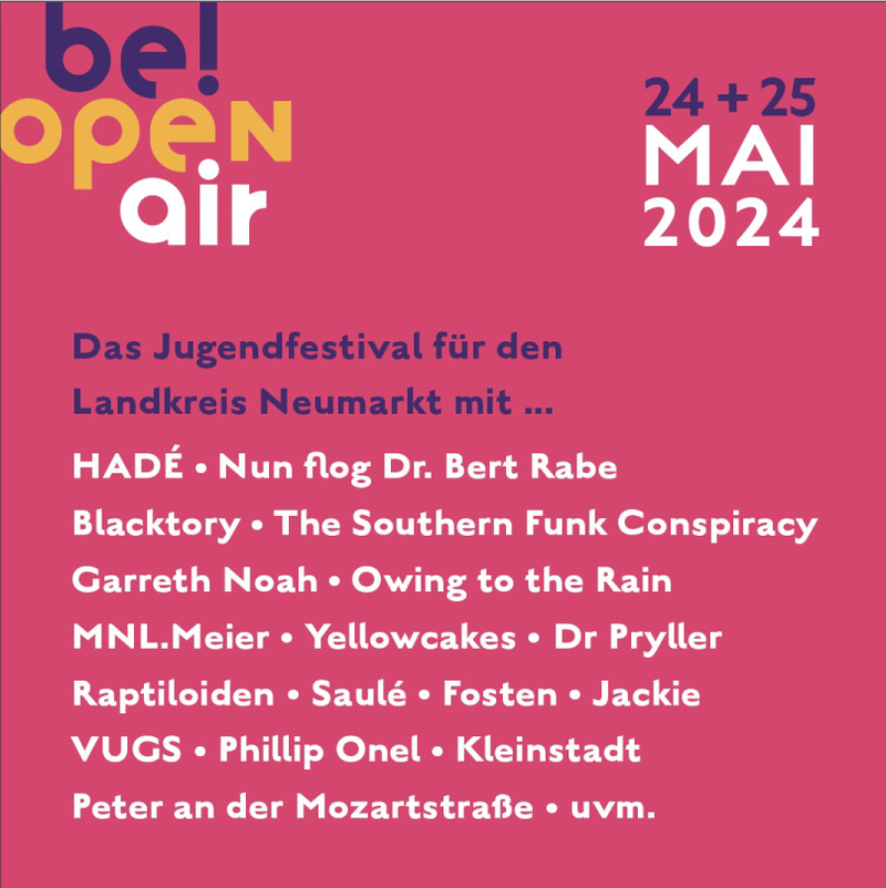 3. be! open air