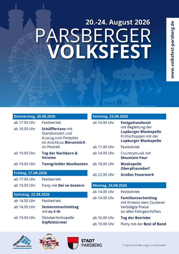 Volksfest Parsberg